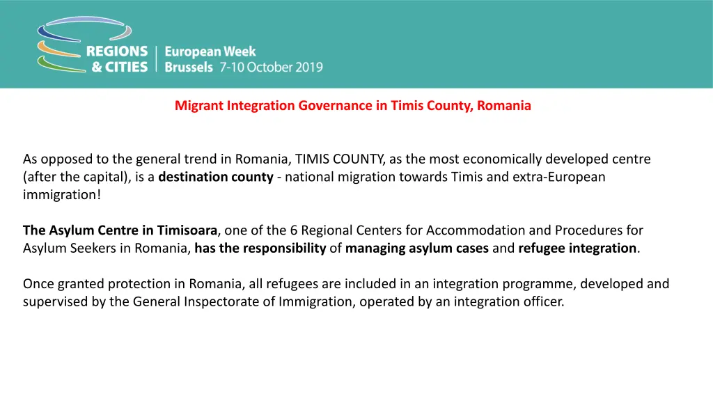 migrant integration governance in timis county