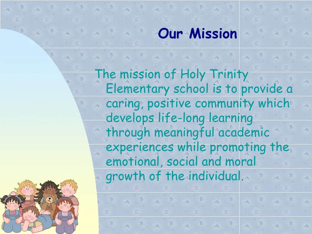 our mission