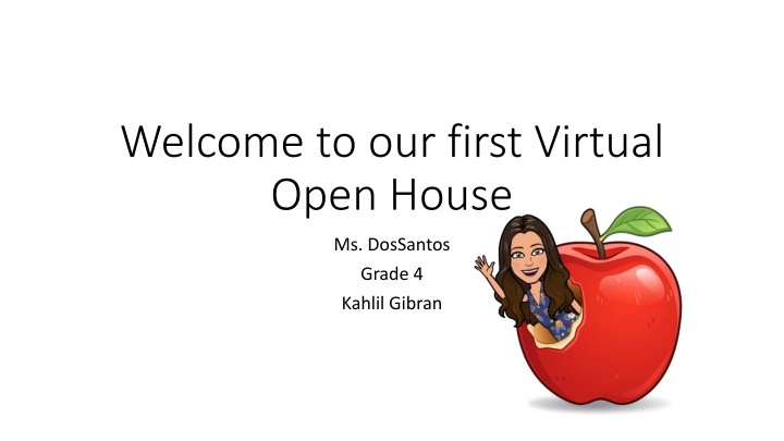 welcome to our first virtual open house