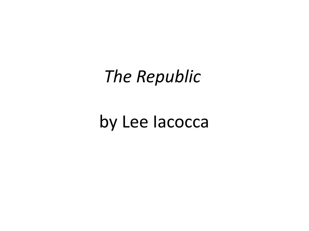 the republic