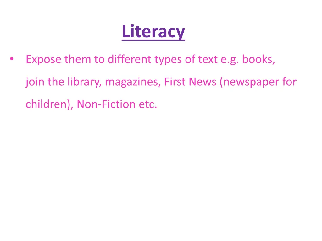 literacy 3