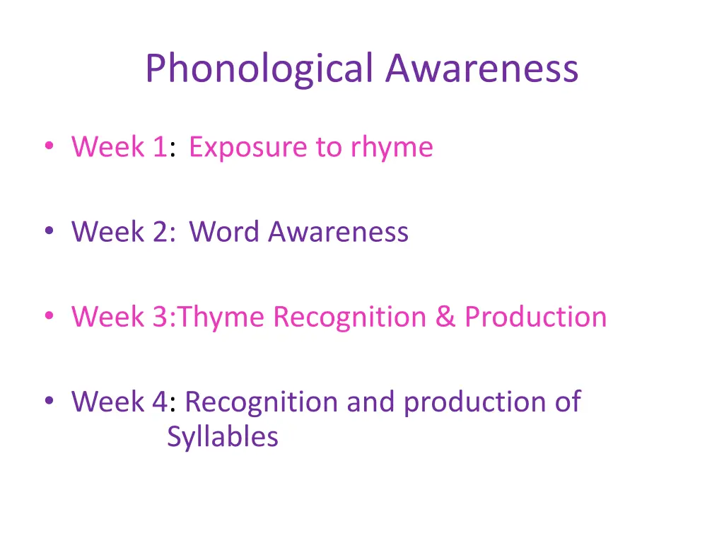 phonological awareness