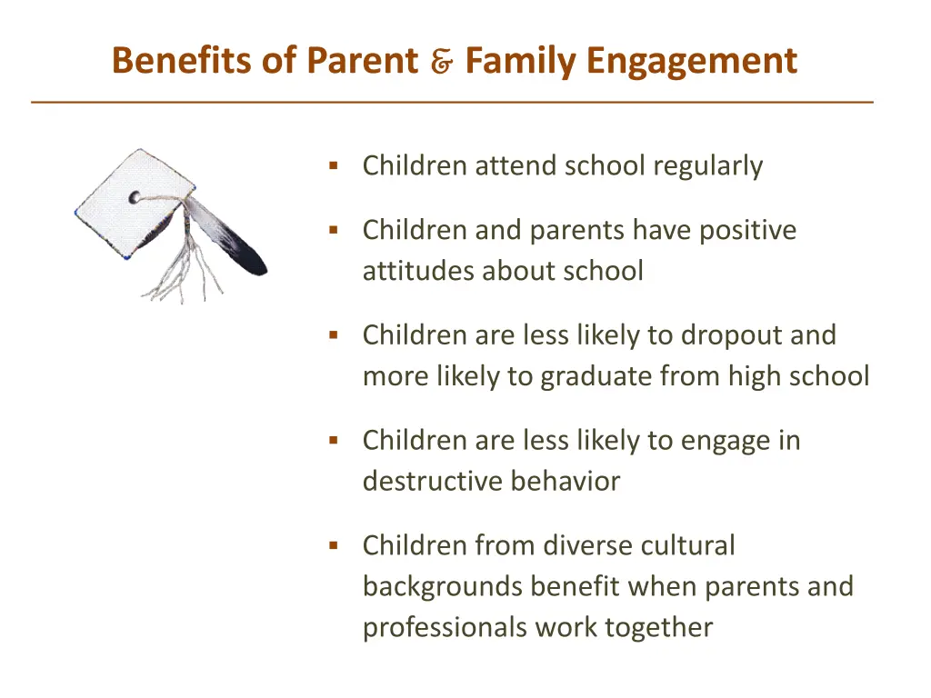 benefits of parent family engagement