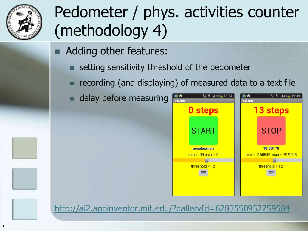 pedometer phys activities counter methodology 4