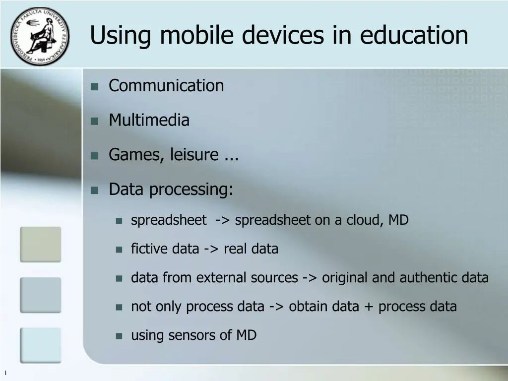 using mobile devices in education