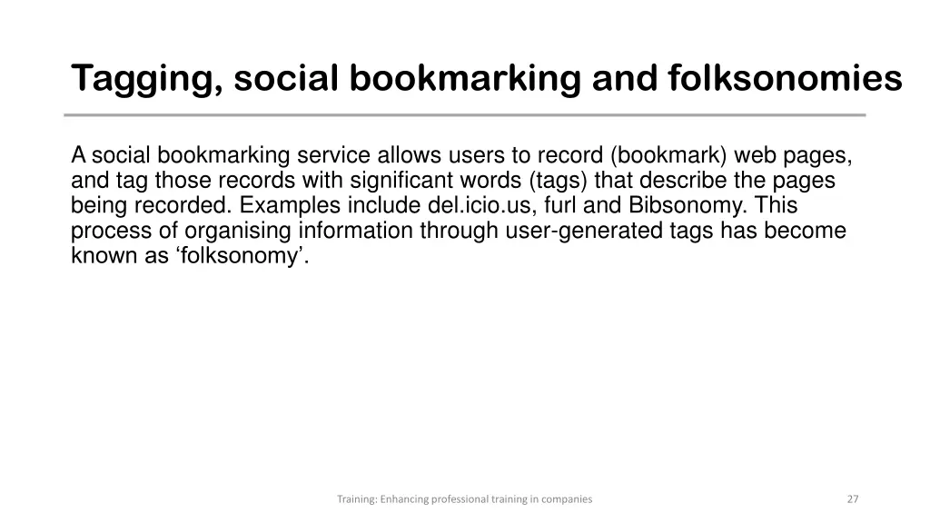 tagging social bookmarking and folksonomies