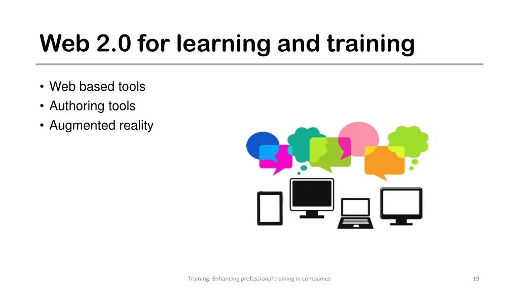 web 2 0 for learning and training