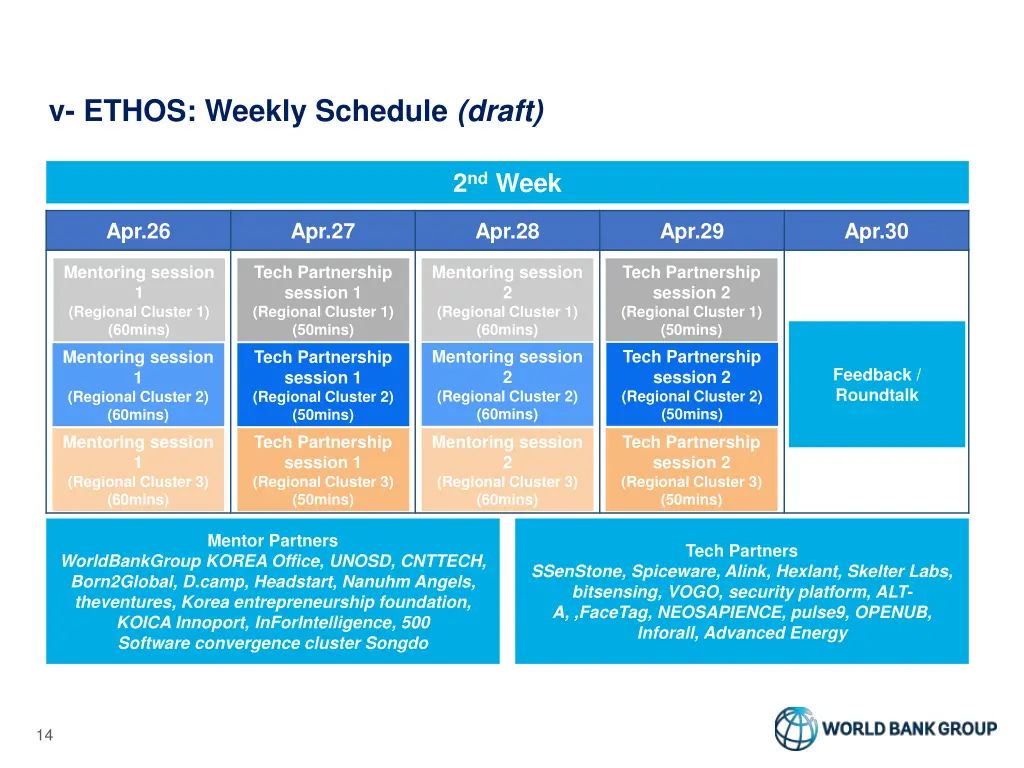 v ethos weekly schedule draft 1