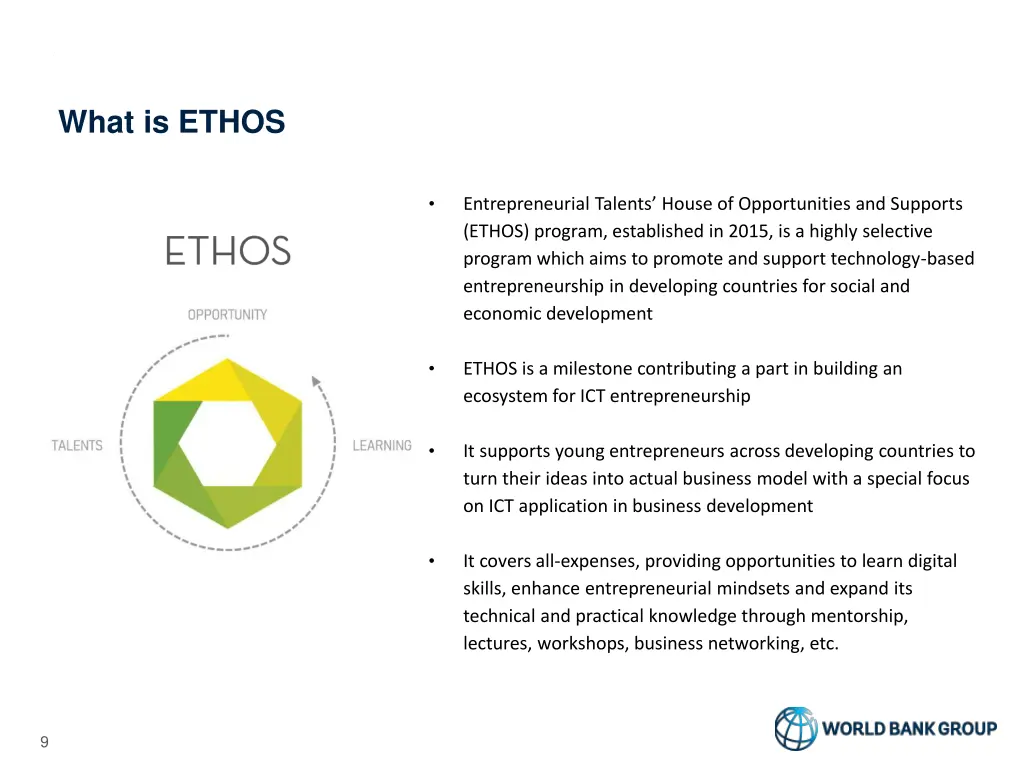 what is ethos