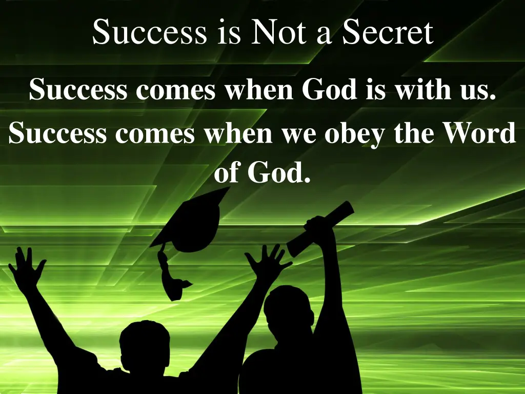 success is not a secret 2