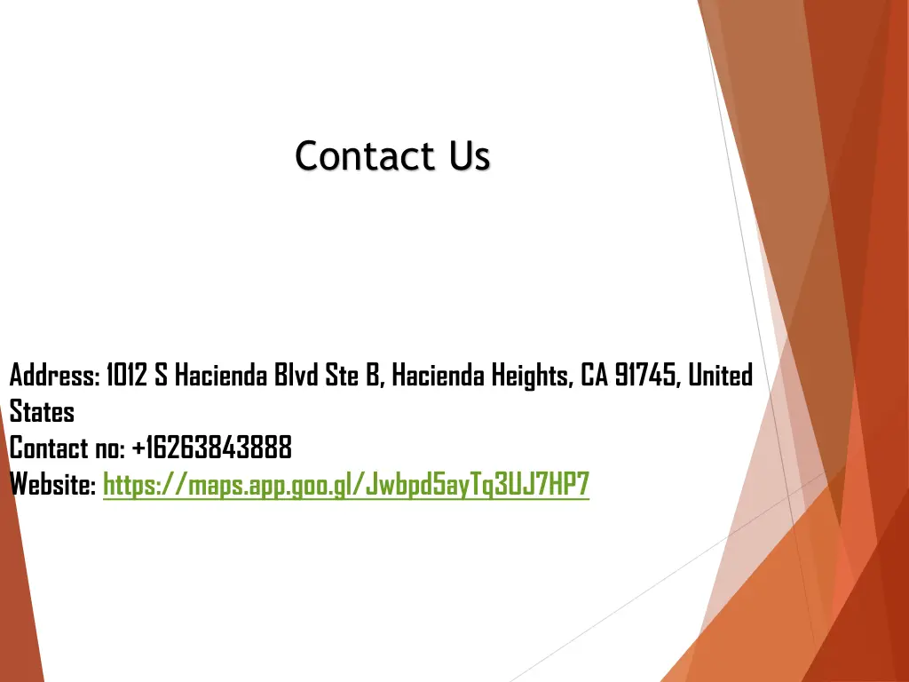 contact us