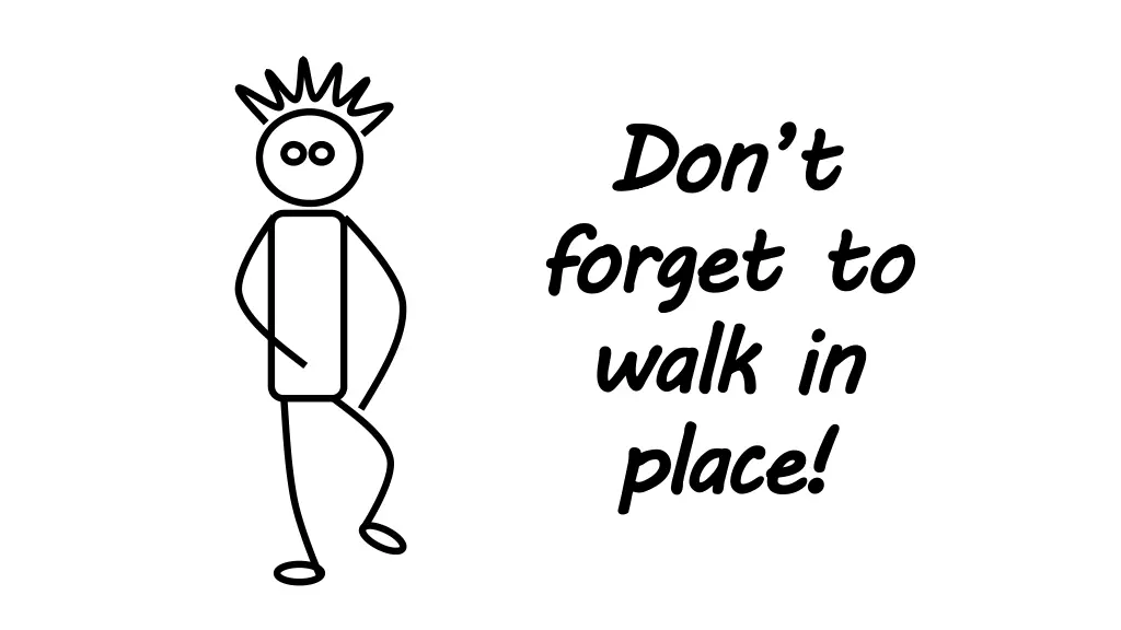 don t forget walk place