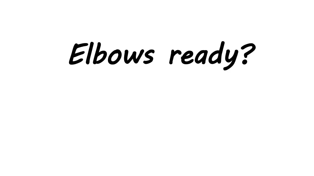 elbows