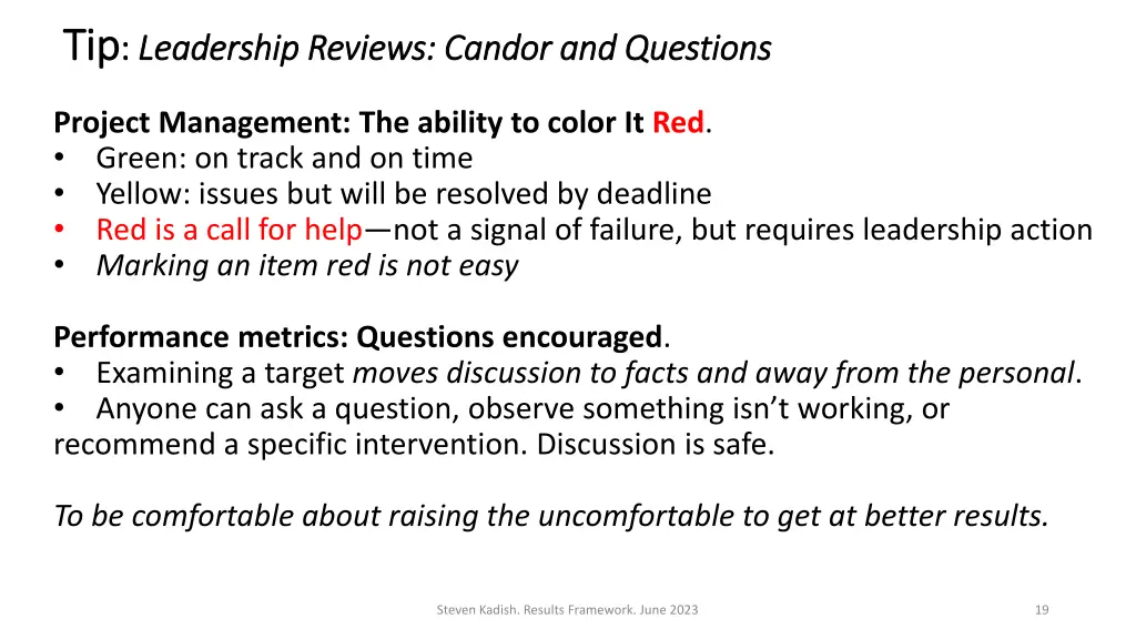 tip tip leadership reviews candor and questions