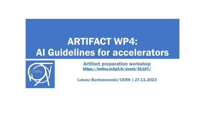 artifact wp4 ai guidelines for accelerators