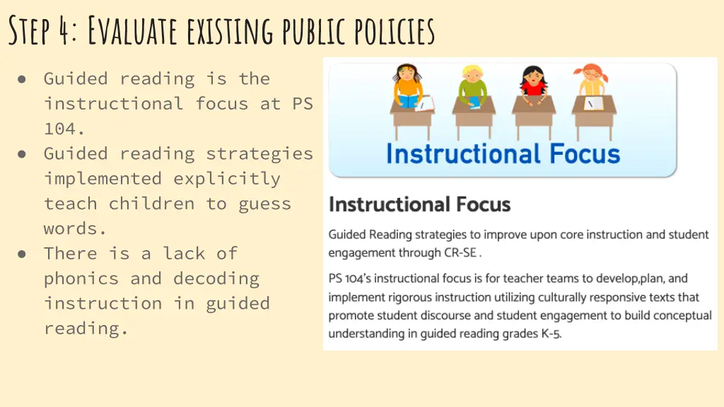 step 4 evaluate existing public policies