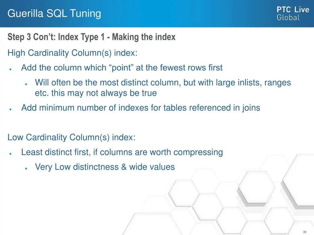 guerilla sql tuning 6