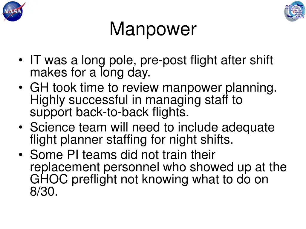 manpower