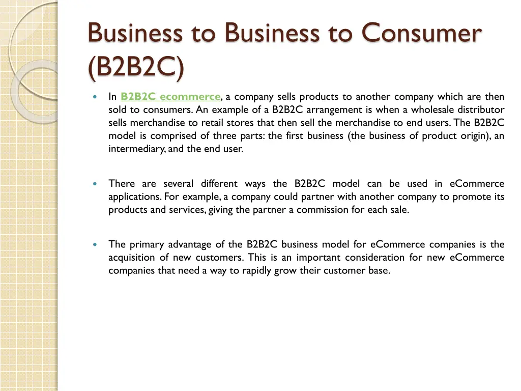 business to business to consumer b2b2c