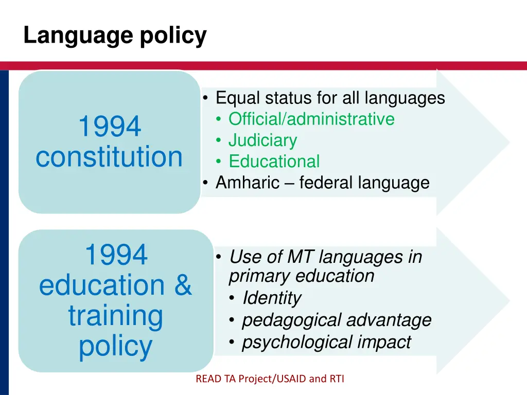 language policy