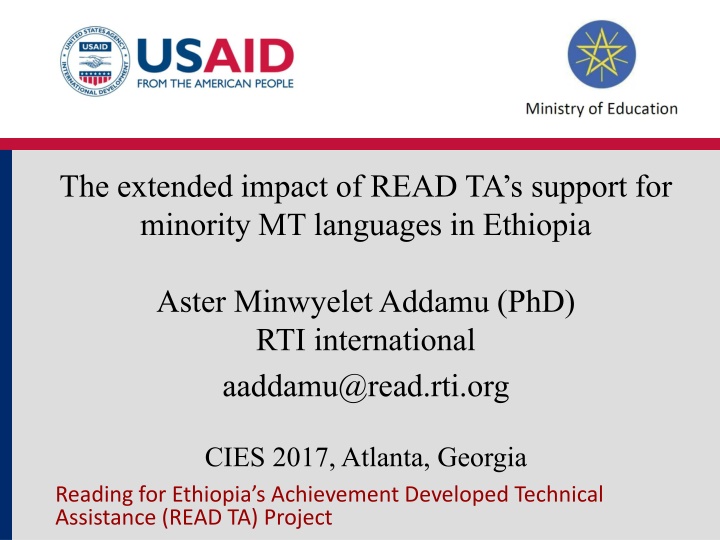 the extended impact of read ta s support