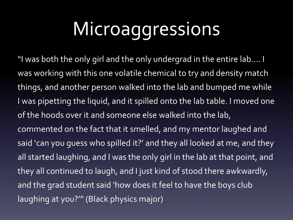 microaggressions 1