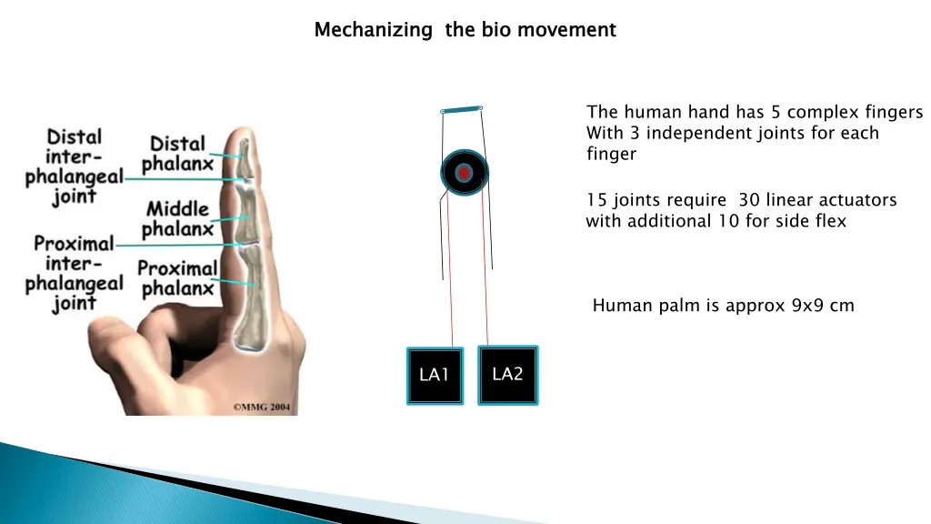 mechanizing the bio movement