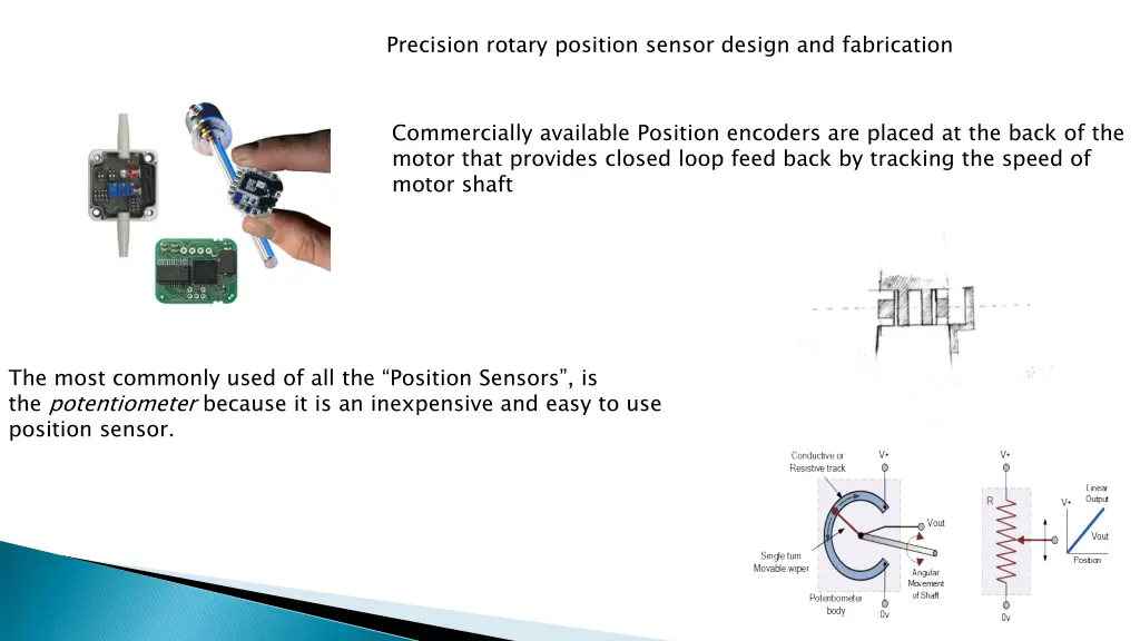 precision rotary position sensor design