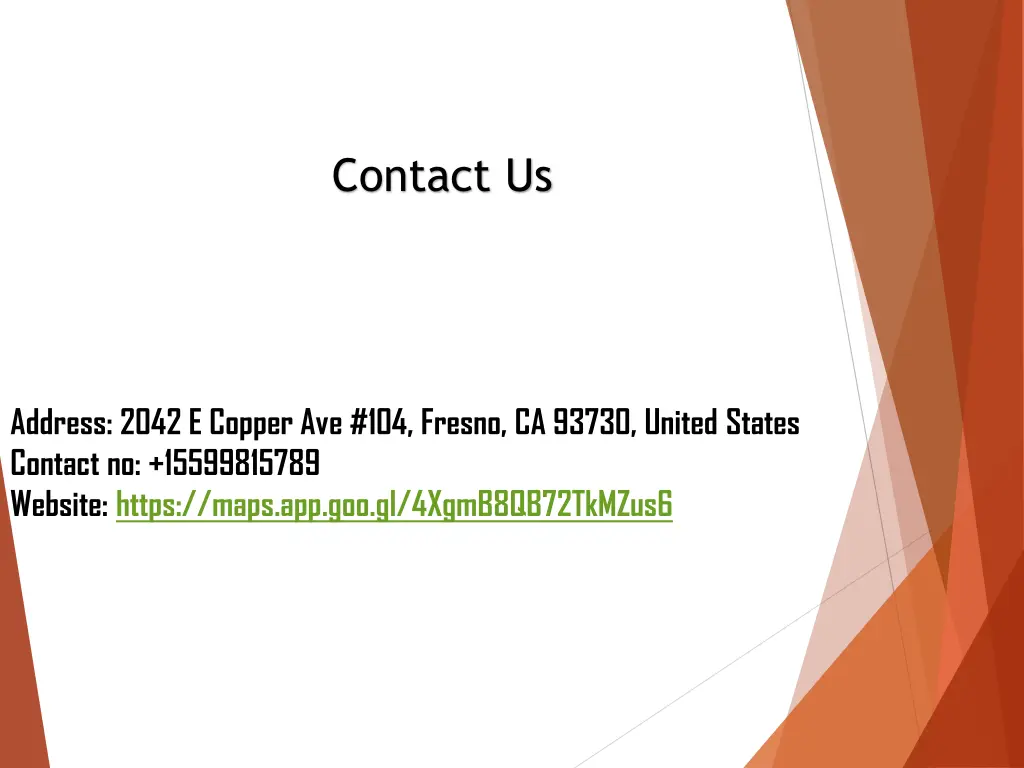 contact us