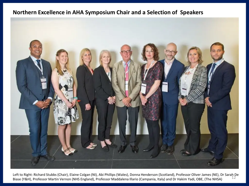 northern excellence in aha symposium chair