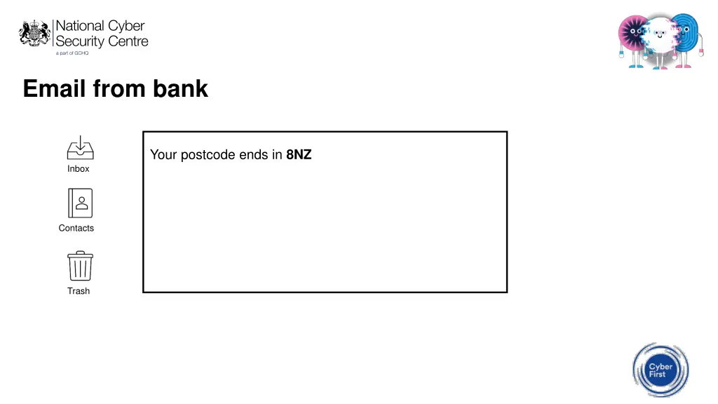 email from bank 1