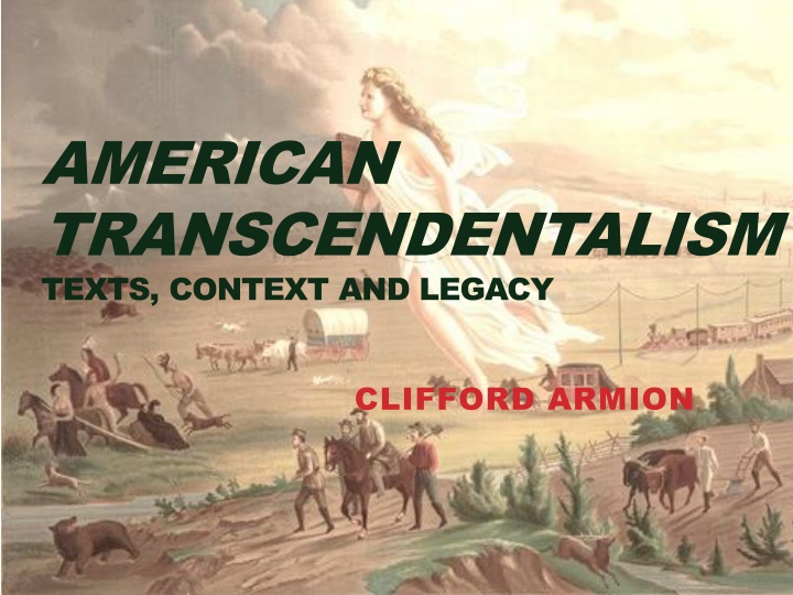 american transcendentalism texts context