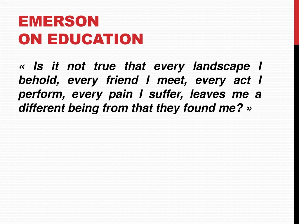 emerson on education 3