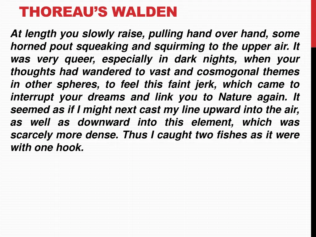 thoreau s walden