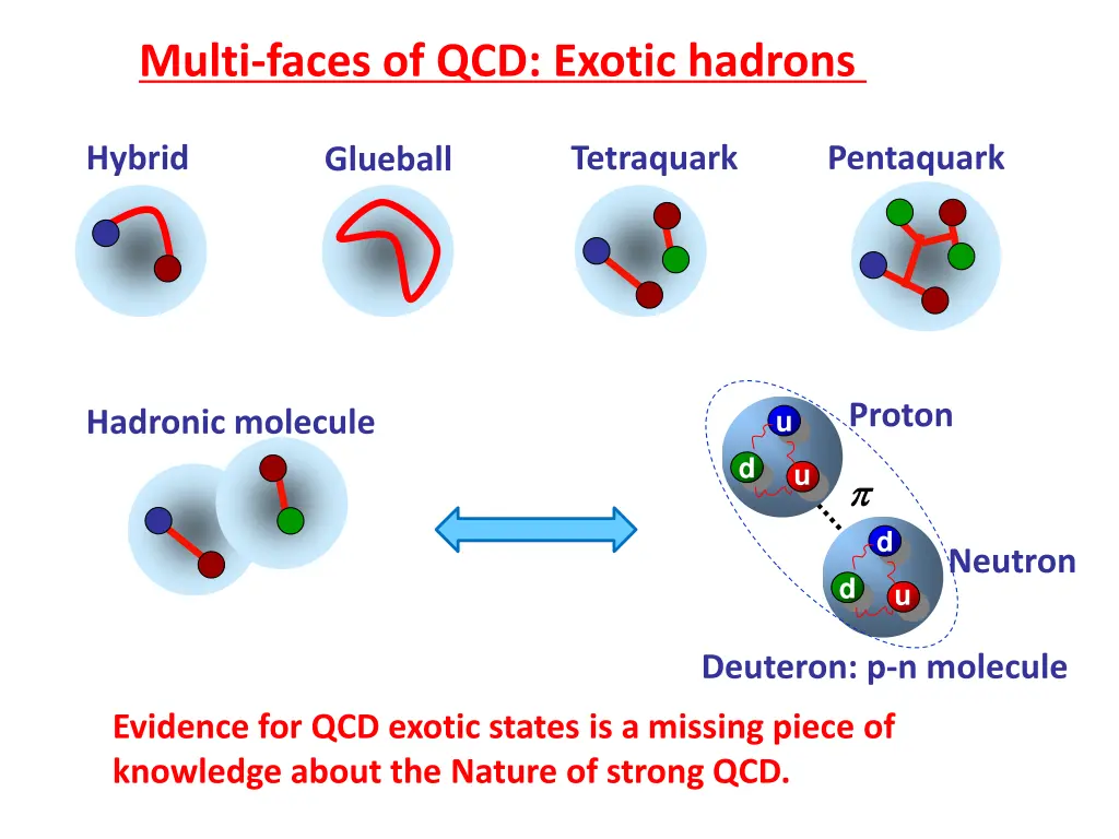 multi faces of qcd exotic hadrons