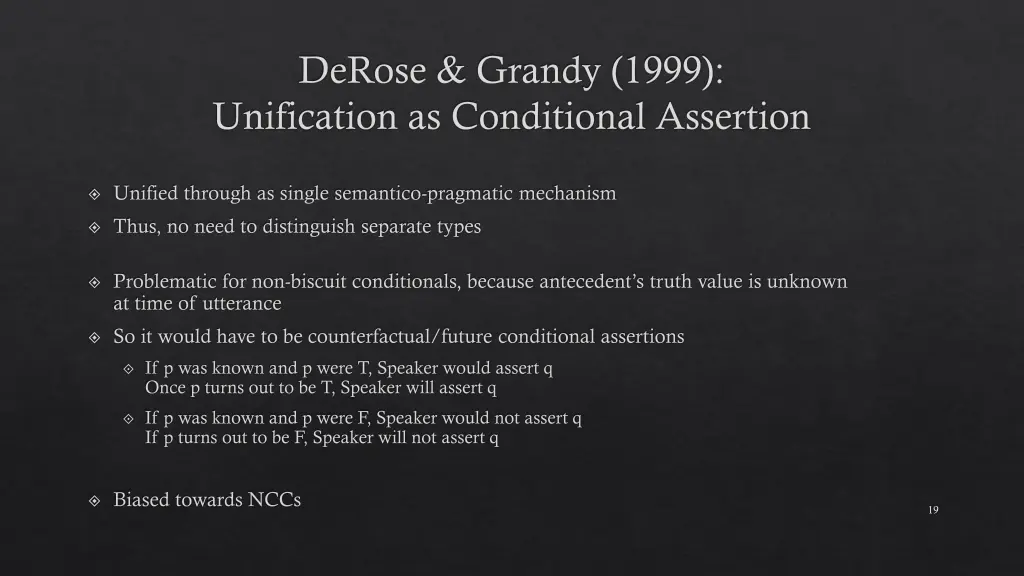 derose grandy 1999 unification as conditional 2