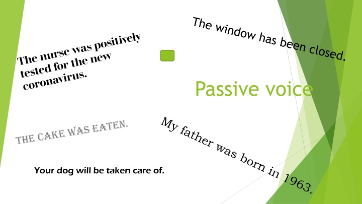 passive voice