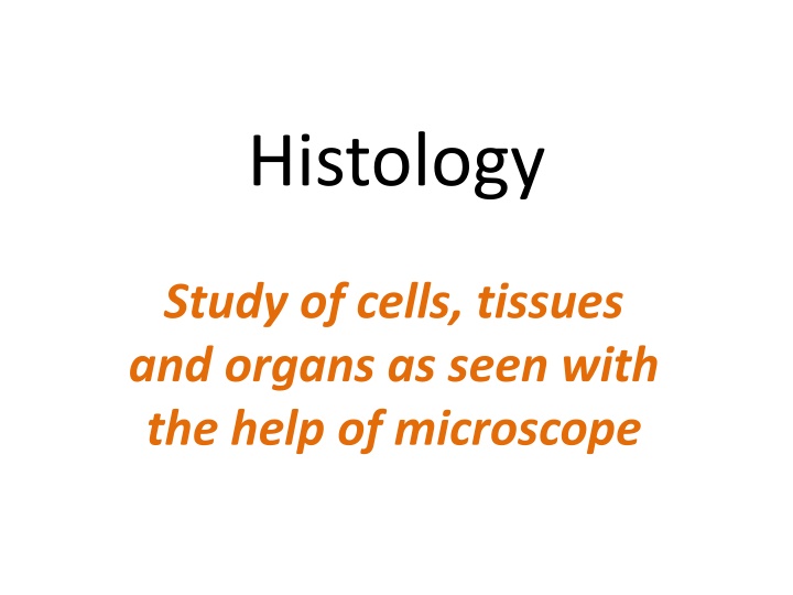 histology