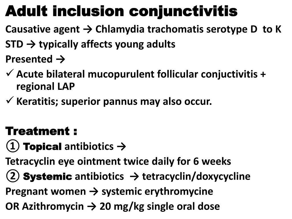 adult inclusion conjunctivitis adult inclusion