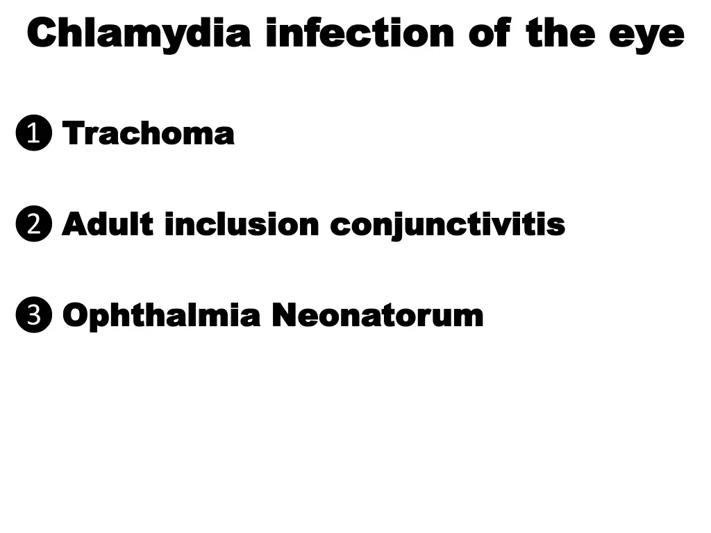 chlamydia infection of the eye chlamydia