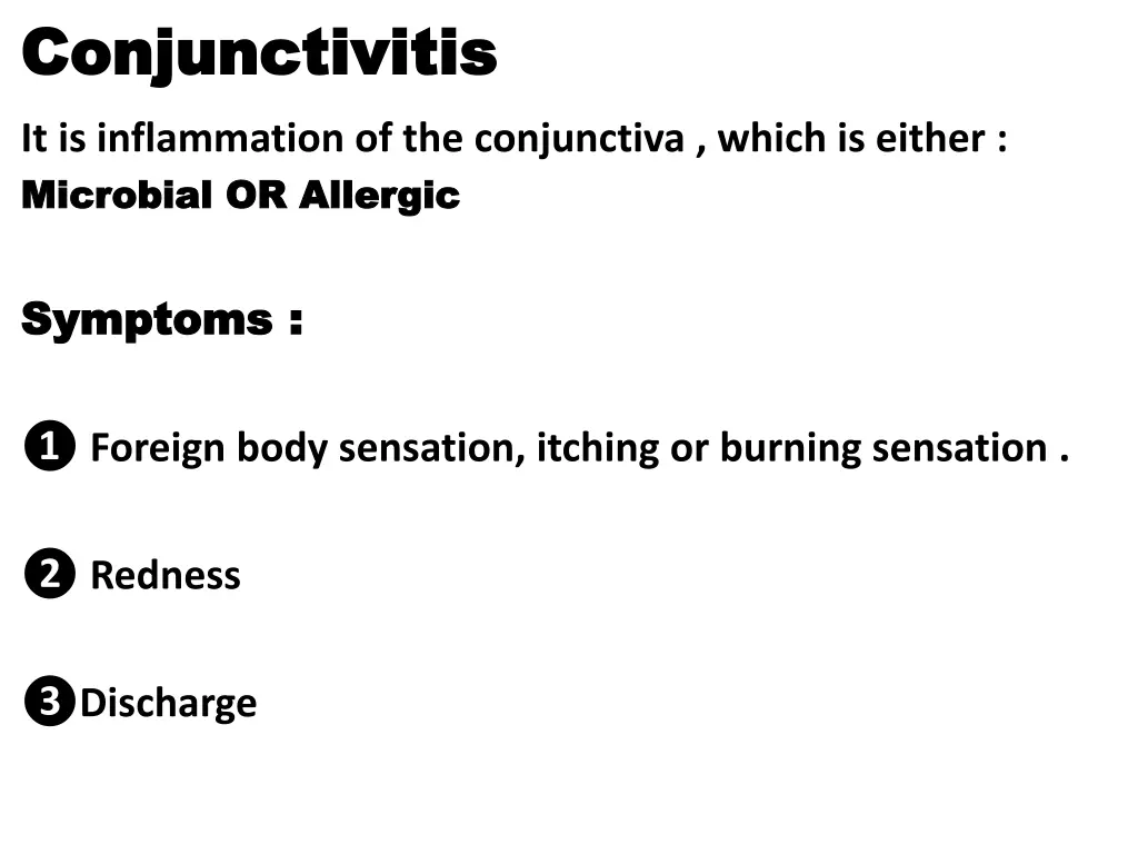 conjunctivitis conjunctivitis