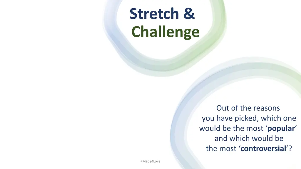 stretch challenge