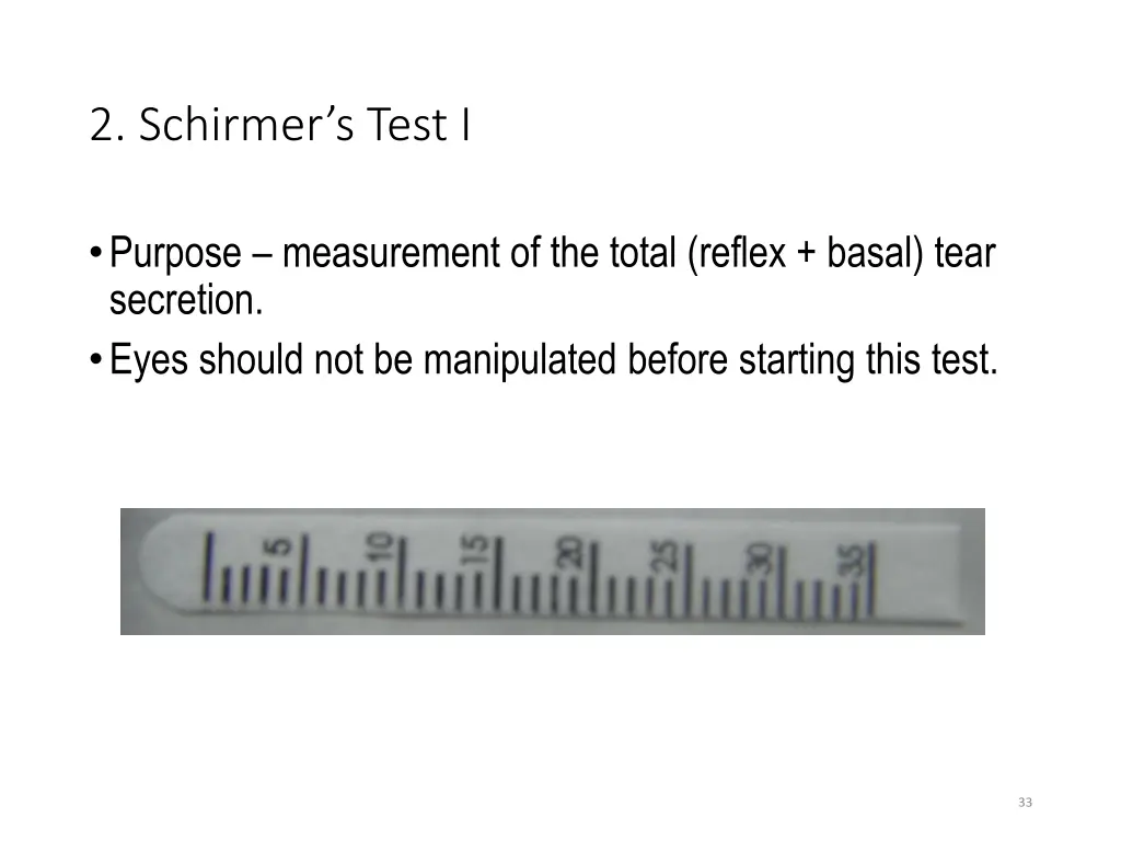 2 schirmer s test i