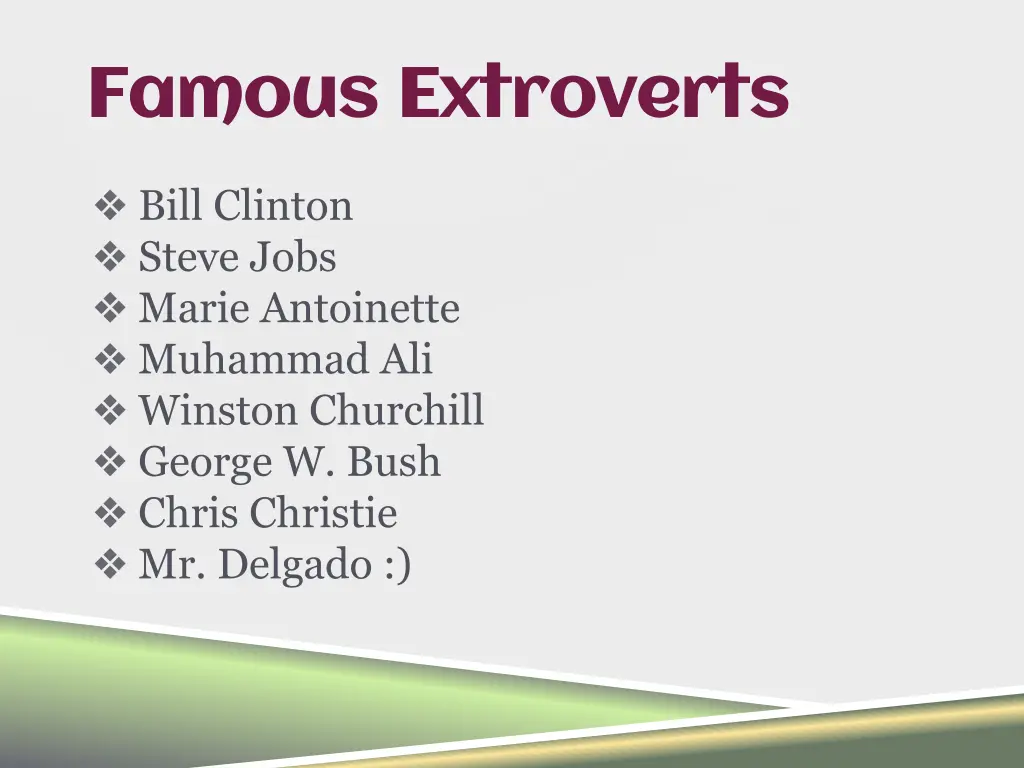 famous extroverts famous extroverts