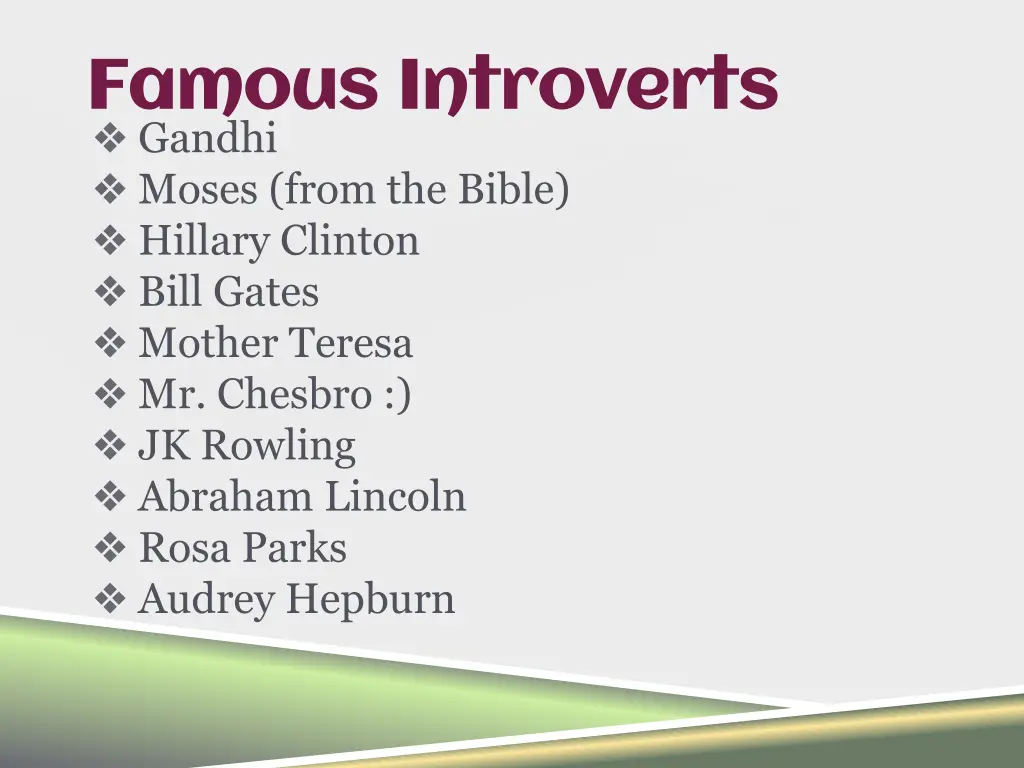 famous introverts famous introverts gandhi moses