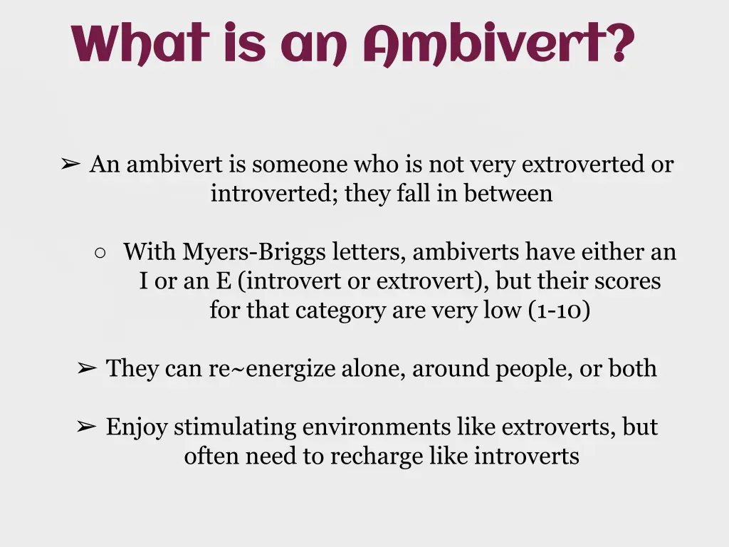 what is an ambivert what is an ambivert