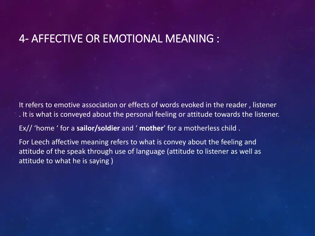 4 4 affective or emotional meaning affective