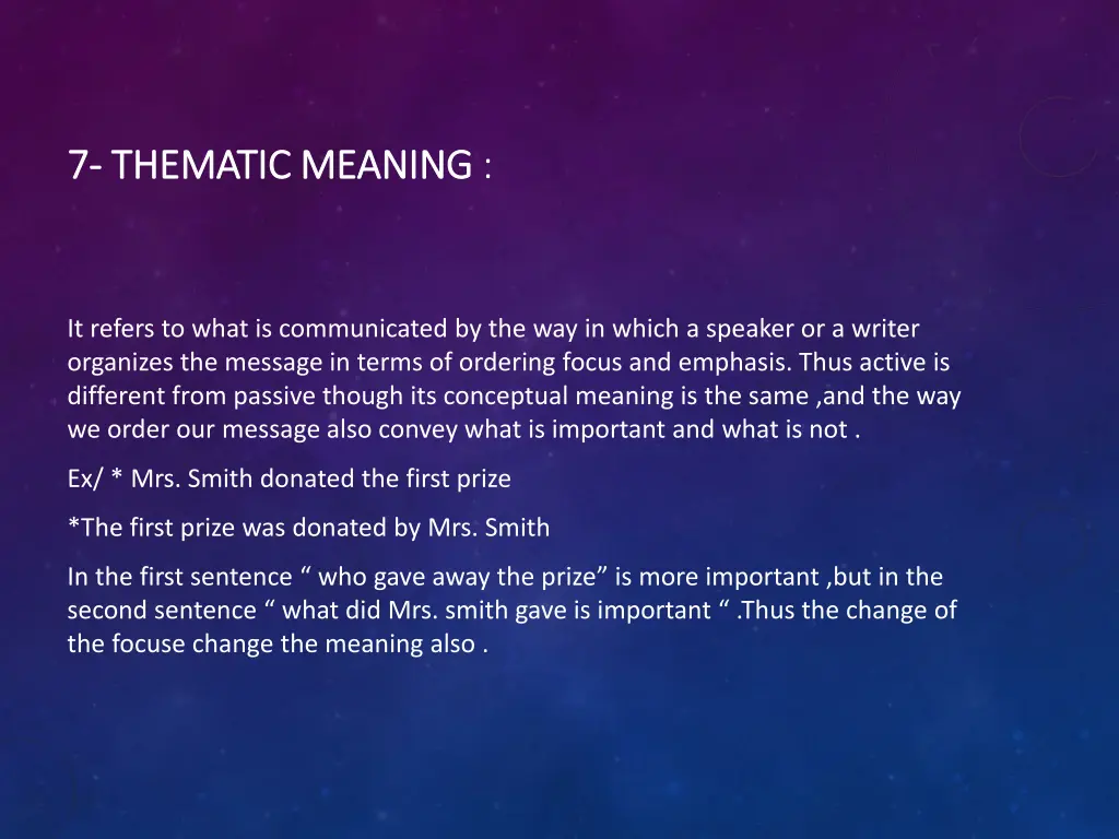 7 7 thematic meaning thematic meaning