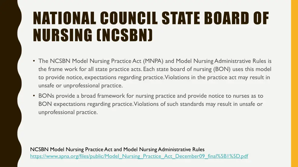 national council state board of nursing ncsbn