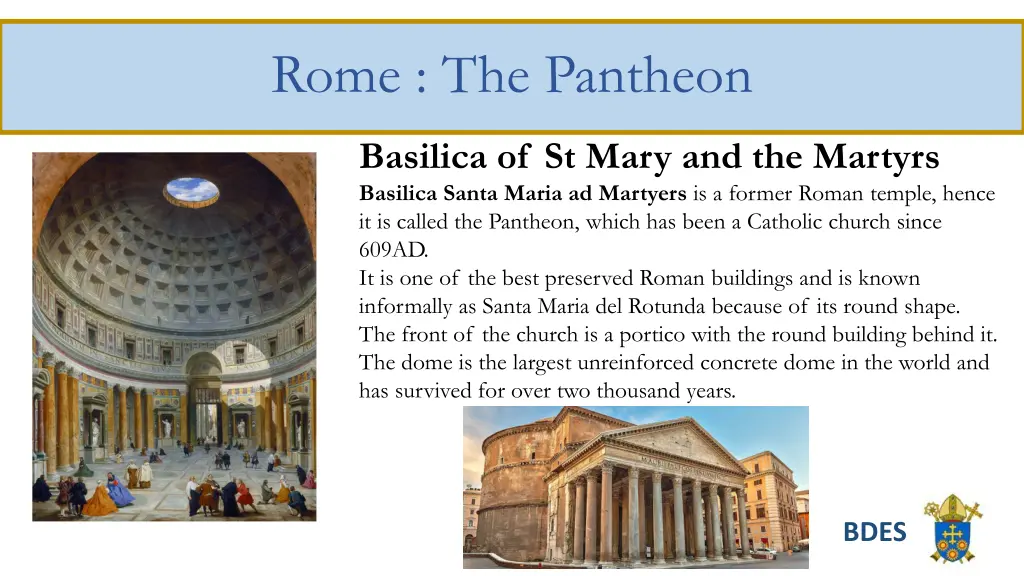 rome the pantheon